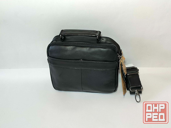 Небольшая сумка из натуральной кожи (20х16х9 см) Донецк - изображение 4