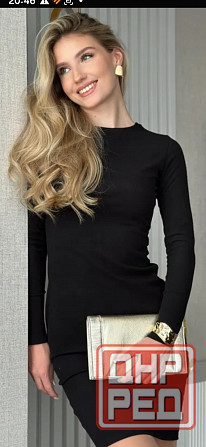 платье новое,базовое,в трех цветах: черное,серое,кофейное Макеевка - изображение 2