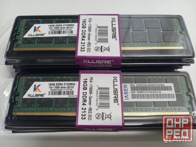 Серверная оперативная память kllisre 16 gb ecc reg ddr4 Донецк - изображение 2