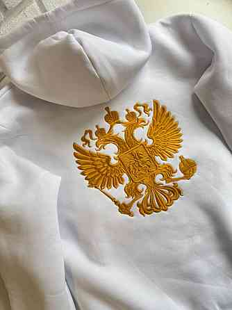 Вышивка на худи Донецк