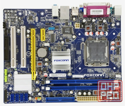 Материнская плата Foxconn G41mxe б/у (арт-8391) Донецк - изображение 1