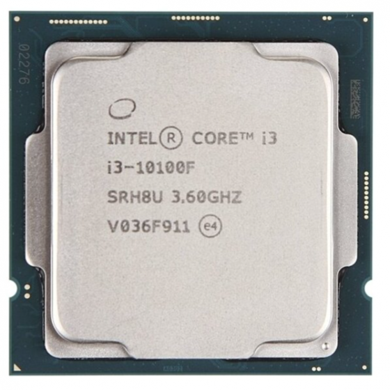 Процессор Intel Core I3-10100f Lga1200, 4 X 3600 мгц, Oem (арт-4874) Донецк