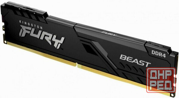 Оперативная память Ddr4 Kingston 8gb 3200 Mhz Pc-25600 Fury Beast Black (Kf432c16bb/8) (арт-4025) Донецк - изображение 1