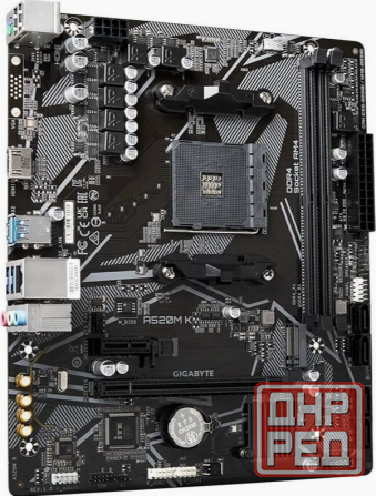 Материнская плата Gigabyte A520m K V2 /(V1.1) Soc-Am4 Amd A520 2xddr4 Matx Ac`97 8ch(7.1) Gblan Raid Донецк - изображение 2