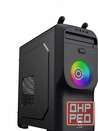 Корпус Mini-Tower Zircon Cute Rabbit Micro-Atx/Mini-Itx, без бп, черный (арт-8504) Донецк - изображение 1