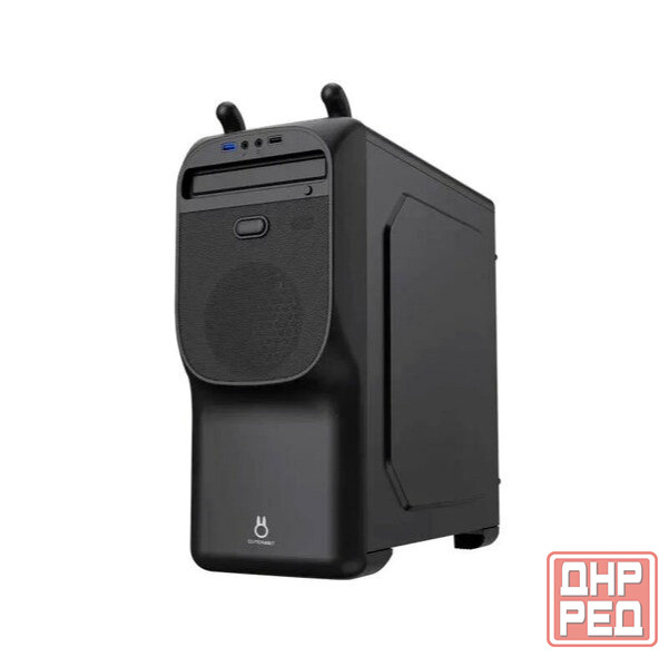 Корпус Mini-Tower Zircon Cute Rabbit Micro-Atx/Mini-Itx, без бп, черный (арт-8504) Донецк - изображение 3