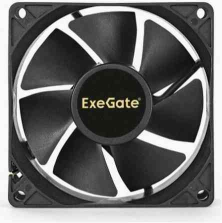 Вентилятор для корпуса Exegate Ex08025hm 80 мм, черный (Ex283380rus) (арт-5652) Донецк