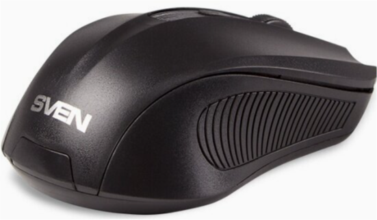 Мышь беспроводная Sven Rx-300 черная (Sv-03200300w) (арт-6821) Донецк