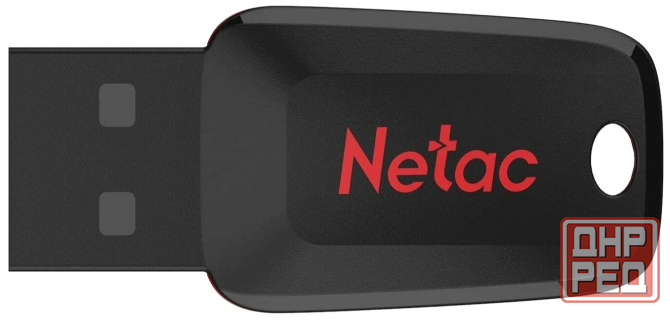 Флеш диск Netac U197 16gb , Usb2.0, пластиковая, черная (арт-6058) Донецк - изображение 2