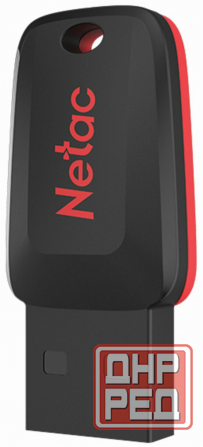 Флеш диск Netac U197 16gb , Usb2.0, пластиковая, черная (арт-6058) Донецк - изображение 3