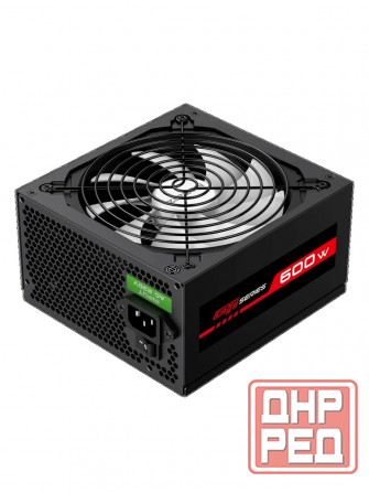 Блок питания Atx Zircon Gti-600 80+ (черный 600w 20+4pin 4+4pin 2*6+2pin 6*Sata 3*Molex вентилятор 1 Донецк - изображение 3