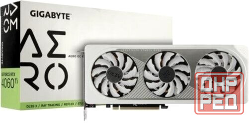 Видеокарта Geforce Rtx 4060ti 8gb Gigabyte Gv-N406taero Oc-8gd (арт-2913) Макеевка - изображение 1