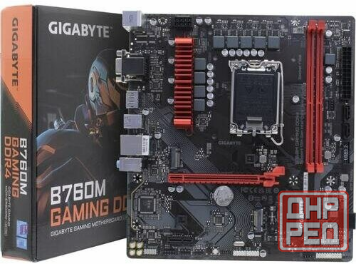Материнская плата Gigabyte B760m Gaming Ddr4 (Rev. 1.0) Lga1700 (арт-1267) Макеевка - изображение 1