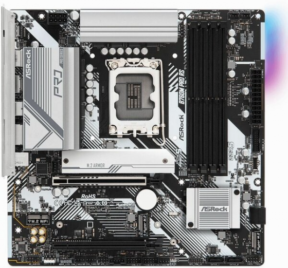 Материнская плата Asrock B760m Pro Rs (Lga1700, Matx) (арт-1141) Макеевка
