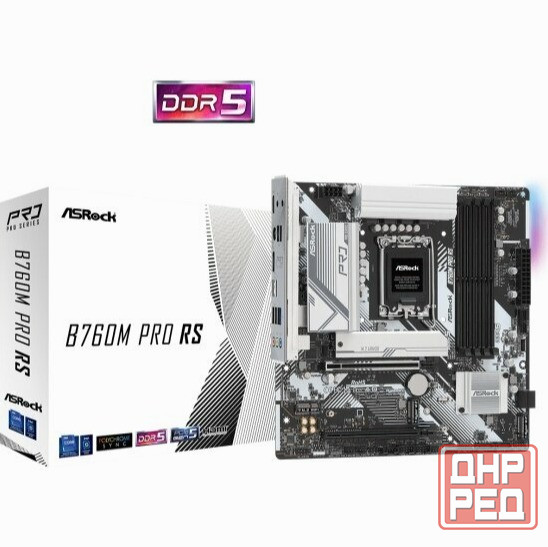 Материнская плата Asrock B760m Pro Rs (Lga1700, Matx) (арт-1141) Макеевка - изображение 1