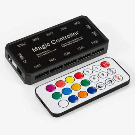 Контроллер-хаб с пультом управления Exegate Ex295975rus Exh6p. Argb для вентиляторов с подсветкой Ar Макеевка