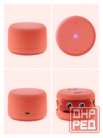 Умная колонка яндекс станция лайт 2 с алисой, без часов, 6 вт, коралловый (арт-5725) Донецк - изображение 2