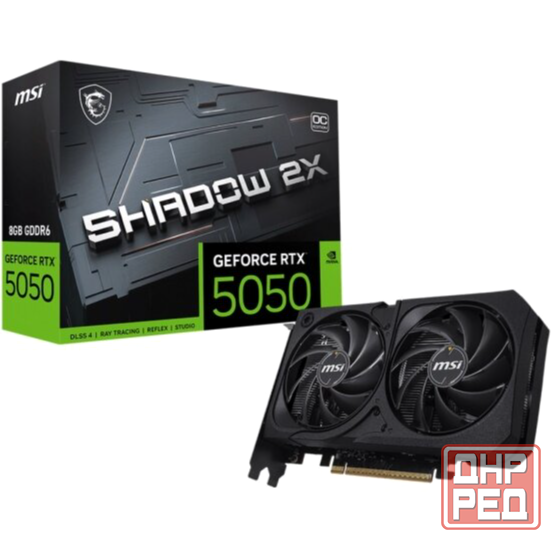 Видеокарта Msi Geforce Rtx 5050 Shadow 2x Oc 8g (арт-9211) Донецк - изображение 4