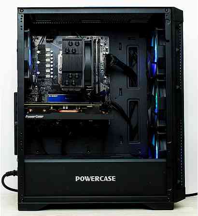 Игровой компьютер Byte-Midnightrusher| Amd Ryzen 5 8400f (6ядер/12потоков) | 700w | Ssd M.2 1 тб | 1 Донецк