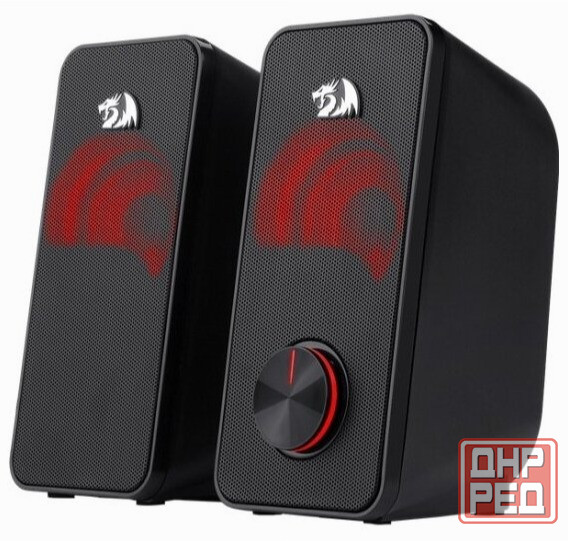 Колонки 2.0 Redragon Stentor черный (77600) (арт-5053) Донецк - изображение 1