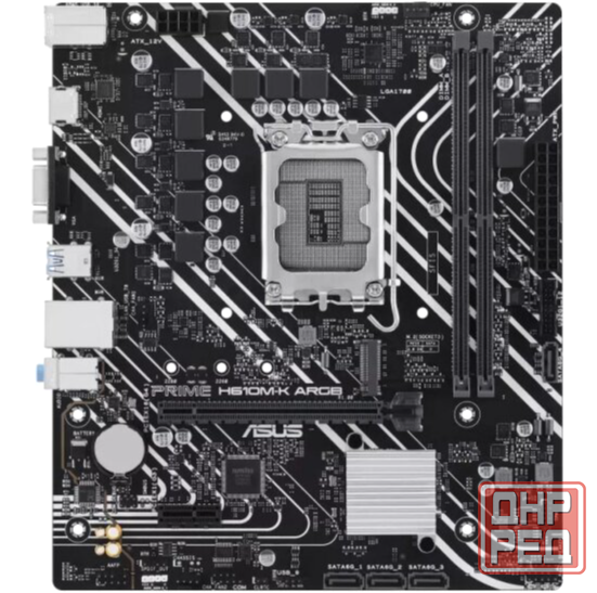 Материнская плата Asus Prime H610m-K Argb (Lga1700, Matx) (арт-1327) Макеевка - изображение 2
