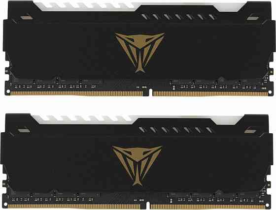 Оперативная память Ddr4 2x16gb 3200mhz Patriot Pvsr432g320c8k Viper Steel Rgb Rtl Gaming Pc4-25600 C Донецк