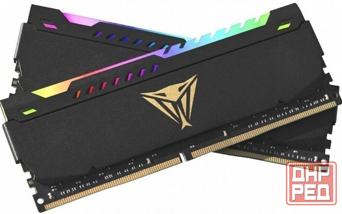 Оперативная память Ddr4 2x16gb 3200mhz Patriot Pvsr432g320c8k Viper Steel Rgb Rtl Gaming Pc4-25600 C Донецк - изображение 2