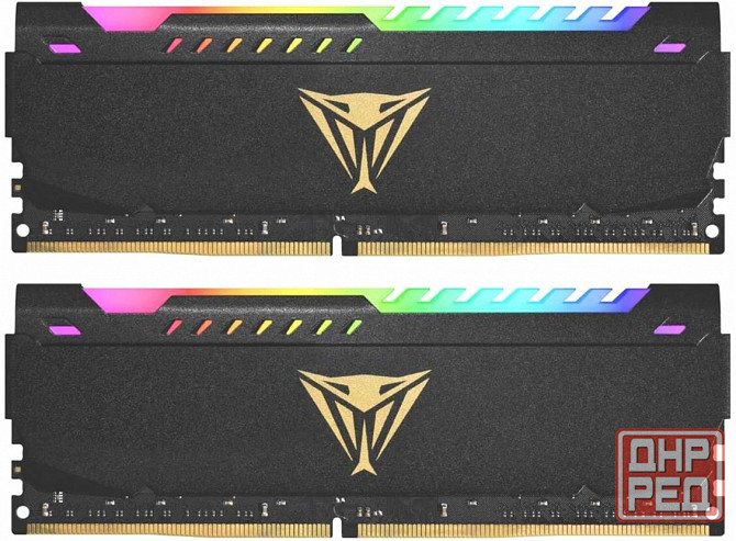 Оперативная память Ddr4 2x16gb 3200mhz Patriot Pvsr432g320c8k Viper Steel Rgb Rtl Gaming Pc4-25600 C Донецк - изображение 1