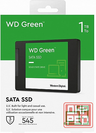 Твердотельный накопитель Ssd 1tb Western Digital Green Wds100t3g0a Sata3 2.5 (арт-1239) Макеевка - изображение 4