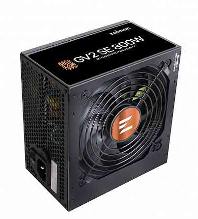 Блок питания Zalman Zm800-Gv2se, 800 вт, 80 Plus Bronze, черный (арт-1020) Макеевка