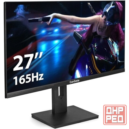 Игровой монитор Exegate 27" Eg2707c (Ex296975rus) Ips 1920x1080 165hz 1ms 178/178 250nits 1000 Hdmi Донецк - изображение 2