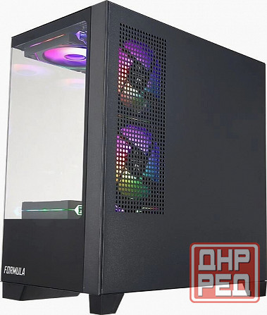 Корпус Matx Formula Crystal Z1m, Mini-Tower, без бп, черный [Cristal Z1m] (арт-4150) Донецк - изображение 4