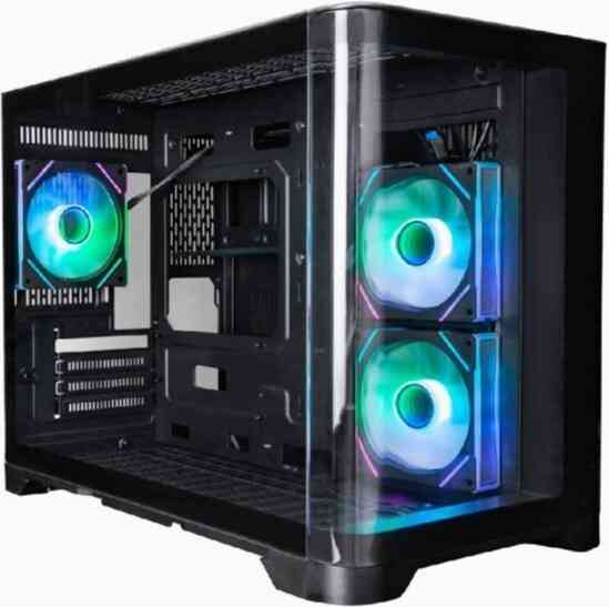 Корпус 1stplayer Uview Uv6 Argb, черный (Uv6-Bk-2fc7r-1fc7) (арт-2226) Донецк