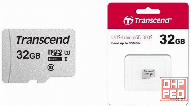 Карта памяти Transcend 300s Microsdhc 32gb Uhs-I Cl10, Ts32gusd300s (арт-8181) Макеевка - изображение 4