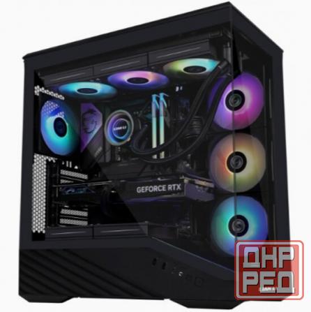 Корпус Lian Li V100 (G99.V100x.R1) / Black / Mid-Tower, Tg (арт-8097) Донецк - изображение 4