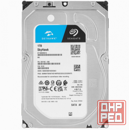 Жесткий диск 1 тб Seagate Skyhawk [St1000vx013] (арт-1544) Донецк - изображение 1