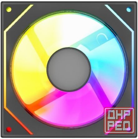 Вентилятор Powercase M52-12, Argb, черный (арт-5540) Макеевка - изображение 3