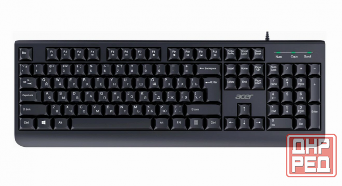 Клавиатура Acer Okw400, проводная, Usb, черный (Zl. Kbdee.01c) (арт-9678) Макеевка - изображение 1