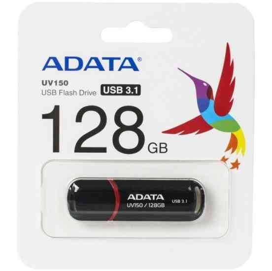 Usb-флешка A-Data Auv150-128g-Rbk 128gb Uv150, Usb 3.0, черный (арт-5529) Макеевка