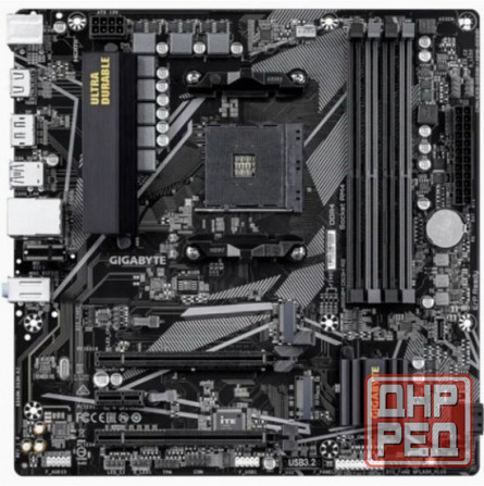 Материнская плата Gigabyte B550m Ds3h R2 (Am4, Matx) (арт-1032) Макеевка - изображение 2