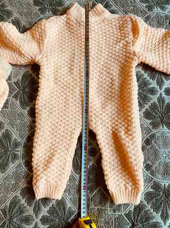 Костюм вязаный полушерстяной на 6 мес Донецк