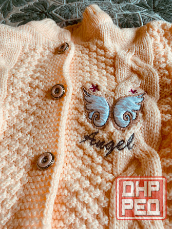 Костюм вязаный полушерстяной на 6 мес Донецк - изображение 2