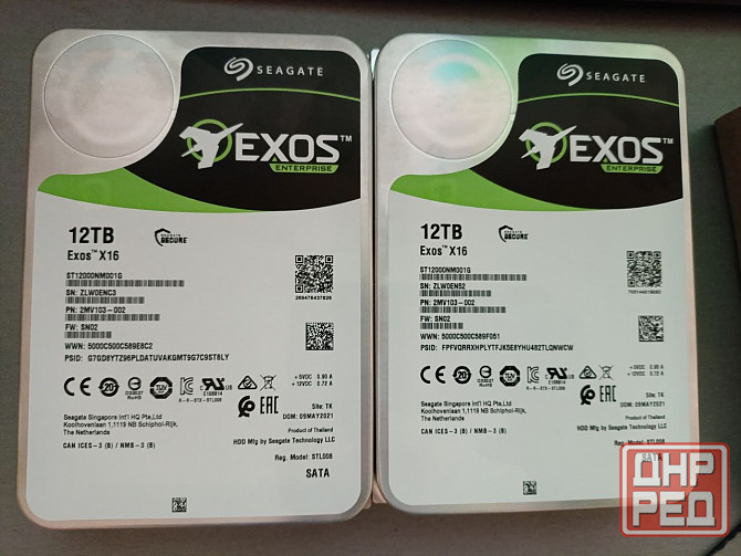 Новые жесткие диски Seagate 12Tb Макеевка - изображение 1
