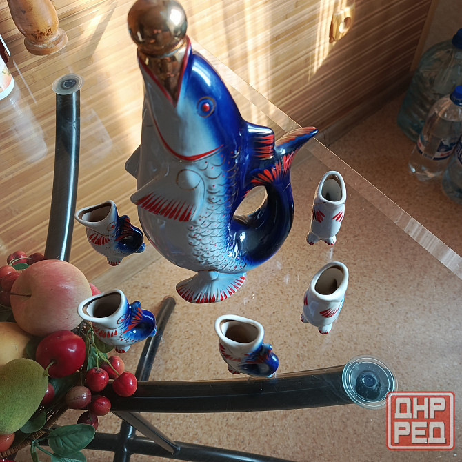 Ликерный набор. Винтаж. Горловка - изображение 2