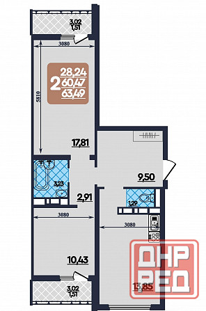 Квартира мариуполь Мариуполь - изображение 1
