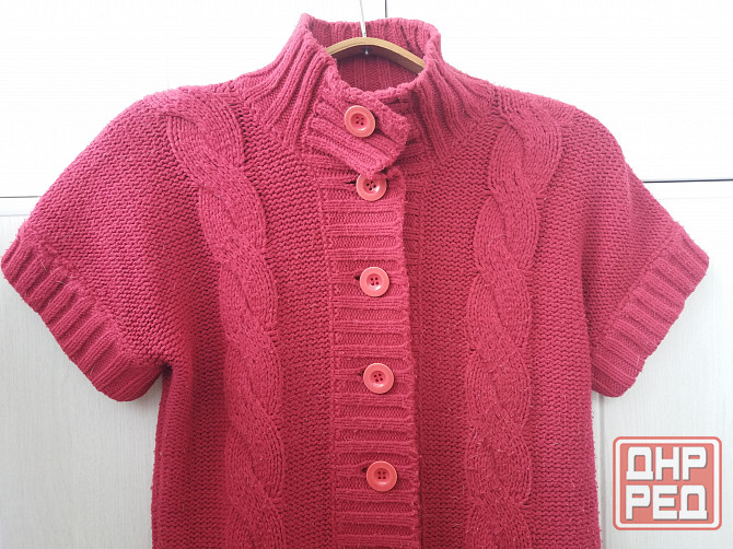 Продам безрукавку кардиган жилет джемпер кофту р. 48-50 Донецк - изображение 3