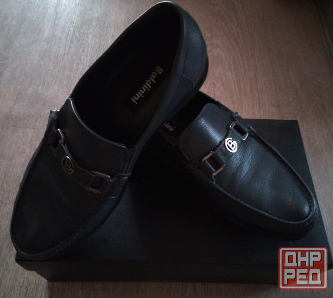 Итальянская обувь для мужчин. Лоферы Baldinini. Макеевка - изображение 1