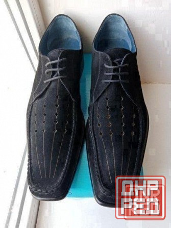 Мужские замшевые туфли 46 о. BUTTERY ITALY Донецк - изображение 3