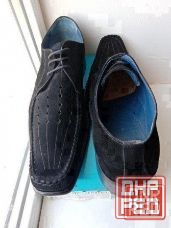 Мужские замшевые туфли 46 о. BUTTERY ITALY Донецк - изображение 4