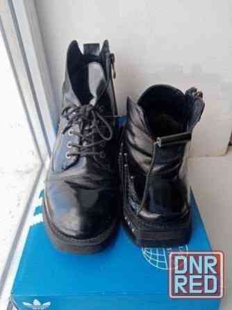 Ботинки женские 38 р. кожаные лакированные Донецк